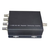 SDI splitter 1 in 4 out, 1x4 SDI Video converter adapter support 3G/HD/SD-SDI Broadcast quality 1 pcs