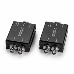 12G-SDI Video to Fiber Optic Converters, SFP include, Singlemode up 20Km,Compatible 6G-SDI,3G-SDI,HD-SDI, For UHDTV 4K 8K HDTV Video