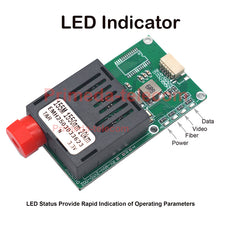 1080P HD Video with 1 TTL UART SBUS Over Fiber Optic Converter Optical transceiver TX 1310nm/RX 1550nm , FC Singlemode Fiber Up 20Km High Speed
