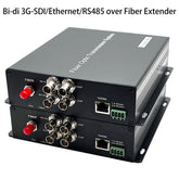 1 BIDI 3G-SDI Video Gigabit Ethernet RS485 по оптоволоконным медиаконверторам, без сжатия, профессиональное качество вещательного уровня, передача видео и звука в реальном времени без задержек