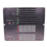 128-канальные телефоны POTS и удлинители Ethernet по оптоволокну, 1 комплект - телефонные линии PBX POTS по оптоволоконному преобразователю, одномодовый 20 км и многомодовый 500 м, поддержка идентификатора вызываемого абонента, звонка и факса