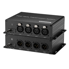 4-портовые XLR сбалансированные аудиоволоконные преобразователи SM 20 км, профессиональное качество вещания, 1 пара