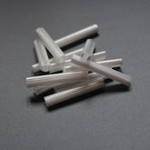 Ribbon Mass Fiber optic Splice Fusion Protection sleeves Clear, Dual ceramic D-shape strength,  100pcs