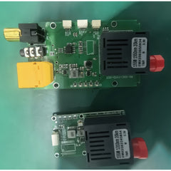 1 Analog Video with 1 TTL over Fiber Optical Transceiver Module,3.5mm Audio interface for Video, XT60 power Singlemode 20Km-TX/1310 & RX/1550nm