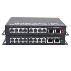 Телефонные преобразователи POTS RJ11 по оптоволокну, удлинитель Gigabit Ethernet RJ45 по оптоволокну, 1 комплект - SC одномодовый 20 км и многомодовый 500 м