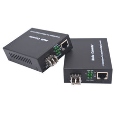 1.25G Bi-Di Gigabit многомодовый оптоволоконный медиаконвертер (пара A), слот SFP, с 2 оптоволоконными модулями Bidi SFP LC, MMF, 850 нм, до 550 метров – 2 шт.