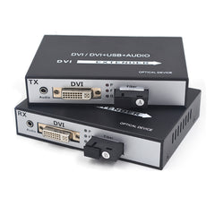DVI через оптоволоконный удлинитель с 3,5-мм аудиоразъемом, оптические преобразователи аудио- и видеосигнала 1080P Full HD DVI, одномодовый одноволоконный кабель SC до 20 км (12,4 мили). Комплект