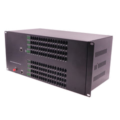 128 channel POTS Telephones and Ethernet over Fiber Extenders 1 Set - PBX Phone Lines POTS Over Fiber Optic Converter,Single Mode 20Km And Multimode 500m, Support Called Id, Ring And Fax