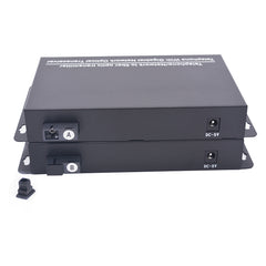 Телефонные преобразователи POTS RJ11 по оптоволокну, удлинитель Gigabit Ethernet RJ45 по оптоволокну, 1 комплект - SC одномодовый 20 км и многомодовый 500 м