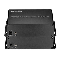 2-портовые сбалансированные аудиоволоконные преобразователи-удлинители, профессиональный вещательный класс 3-контактный XLR через ST SC FC LC одномодовое волокно 20 км