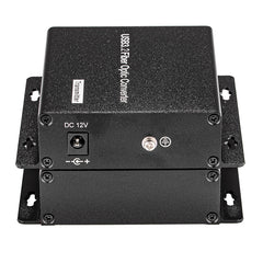 4 Ports USB3.2 Extender over Fiber Optic, 250M by Singlemode fiber, USB3.0 to SFP Fiber converter, 10G SFP include, A set