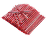 Preshrunk Dia 2.4mm Fiber Optic Fusion Splice Sleeves 60mm Red,Heat Shrink tube- Pack of 400 Pcs