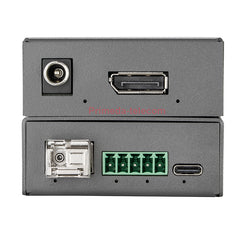 Extensor Displayport DP sobre fibra óptica 4K@60Hz con RS485 RS232 SFP LC monomodo fibra única hasta 10km Calidad profesional de emisión Latencia cero