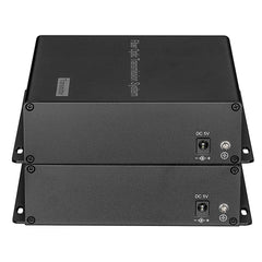 8-портовые BIDI RCA аудио волоконно-оптические преобразователи 8 входов 8 выходов - небалансный RCA аналоговый аудио по оптоволоконному удлинителю 1 пара