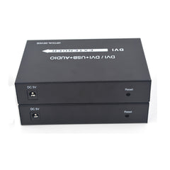 DVI через оптоволоконный удлинитель с 3,5-мм аудиоразъемом, оптические преобразователи аудио- и видеосигнала 1080P Full HD DVI, одномодовый одноволоконный кабель SC до 20 км (12,4 мили). Комплект