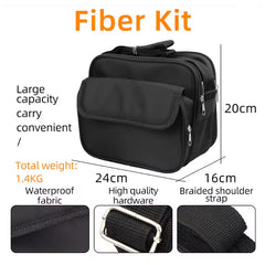 Fiber Optic Cleaning Tool Kit MPO Cleaning Pen 2.5MM/1.25MM end Face Cleaner 400 Fiber Optic Magnifying Glass Cleaning Box