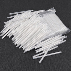 Премиальные защитные рукава для оптоволоконных соединений, термоусадочная трубка, прозрачная, 400 шт.