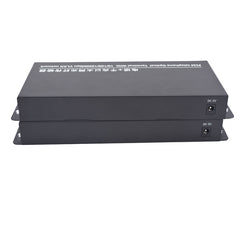 Многофункциональный телефон POTS RJ11 и 4 независимых порта Gigabit Ethernet через оптоволоконный преобразователь-удлинитель, интерфейс SC-волокна, одномодовый 20 км и многомодовый 500 м