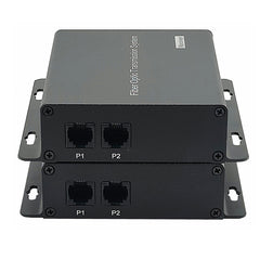 2 Port POTS Telephones and Network Extender over Fiber optic A set, Uncompressed Professional Phone Fiber Converter, ST optical transceiver, Singlemode 20Km Multimode 500M ,Support Called id, Ring and Fax