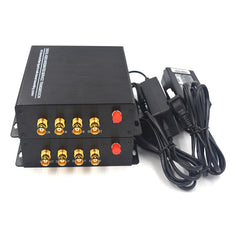 2 двунаправленных HD-SDI видео аудио Ethernet по оптоволокну преобразователя A набор, несжатый FC одномодовый 20 км, поддержка 1080P 30 Гц Макс вещание профессионального качества