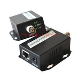 IP Network over Coax coaxial Extender RJ45 Ethernet by Coax Cable Up 300m for elevator monitoring, Support 720P, 960P, 1080P HD IP Network Cameras,2PCS