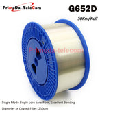 G652D 50Km/Roll Single Mode Single Core Bare fiber disk OTDR measuring optical fiber reels for OTDR fiber Test