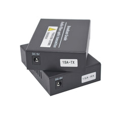 Bidirectional 1 port Audio Fiber Converters A set,Unbalanced Analog RCA Audio Extender Over Fiber,SC Singlmode Single Fiber Up 20Km Multimode 500m For Broadcasting Intercom System
