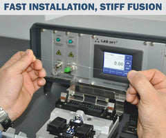 Высококачественные предварительно усаженные оптоволоконные муфты для сращивания - лучшие термоусадочные трубки для оптоволокна, прозрачные - 400 шт.