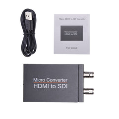 Конвертер Micro HDMI в SDI с петлевым выходом, поддержка 3G HD SDI, 1 шт.