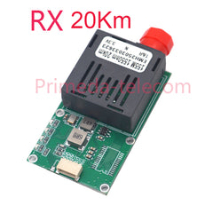 1080P HD Video with 1 TTL UART SBUS Over Fiber Optic Converter Optical transceiver TX 1310nm/RX 1550nm , FC Singlemode Fiber Up 20Km High Speed