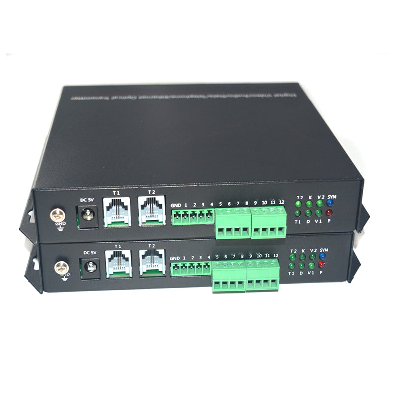 Audio Contact closure Extenders over Fiber, Bidirectional Analg RCA Audio and dry contact (on/off) to Fiber Optic media converters, Singlemode 20Km Multimode 500m,Transmitter and Receiver A set