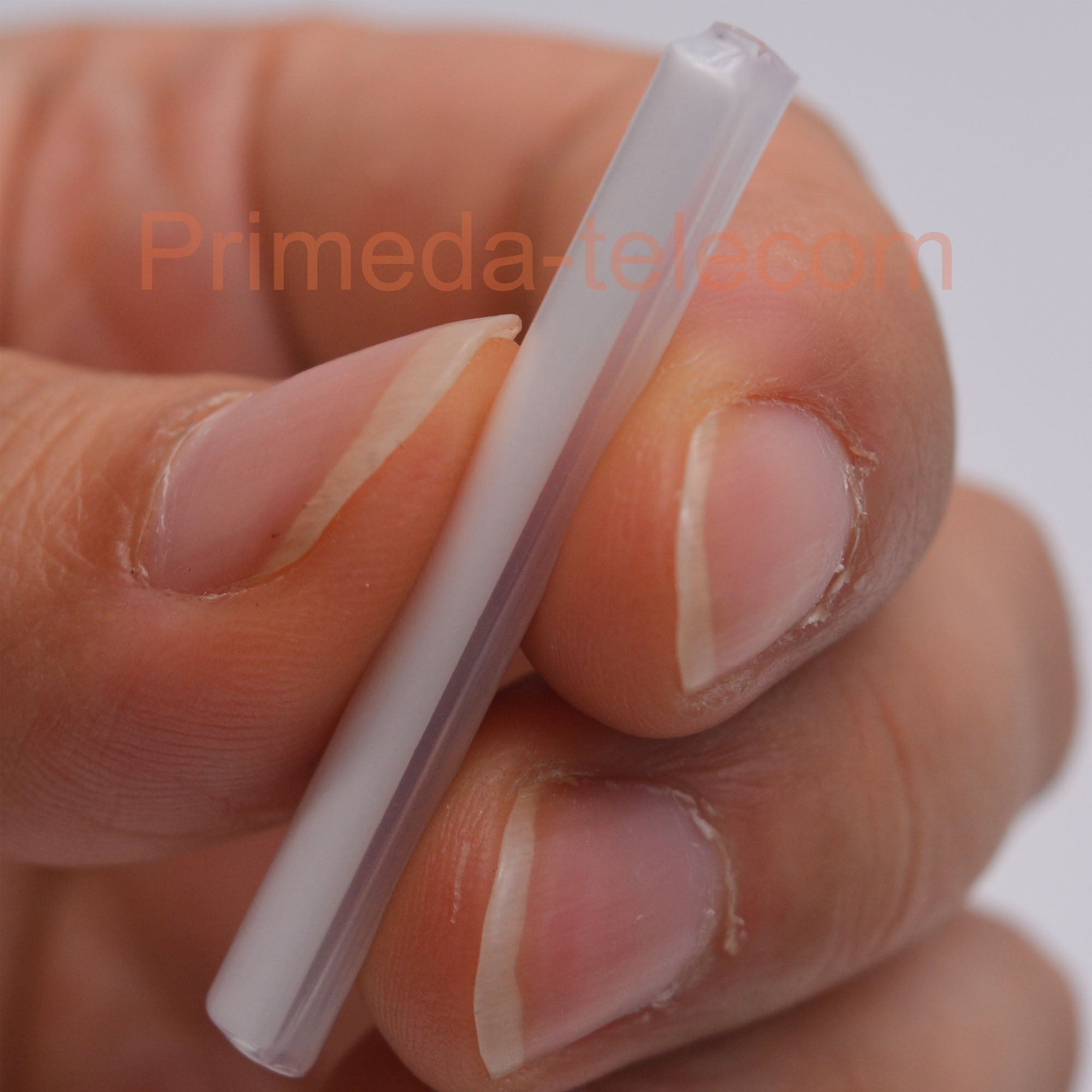 High quality Ribbon Mass Fiber Optic Fusion Splice Protection Sleeves 40mm,D-shaped ceramic strengthen pin, Accommodate up to 12 Fibers -100pcs
