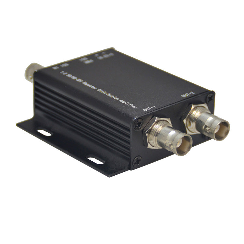 SDI-сплиттер 1 вход 2 выхода, 1x2 SDI-конвертер с поддержкой 3G/HD/SD-SDI вещательного качества 1 шт.