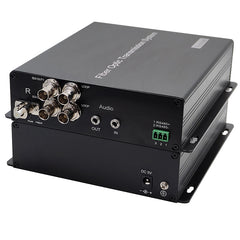 2Port 3G-SDI Video Audio RS485 over Fiber Optic Converters A pair, LC optical transceiver ,Single mode single fiber up 20Km Professional broadcast grade quality