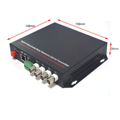 Video 100M Ethernet RS485 RS232 data over Fiber optic Media Converters A set- FC Singlemode 20Km Multimode 500m for Surveillance system