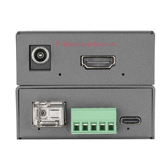 Extensor HDMI de fibra óptica 4K@60Hz 18Gbps de alta velocidad con RS232 SFP LC Monomodo de fibra única hasta 10km Grado de transmisión profesional Latencia cero