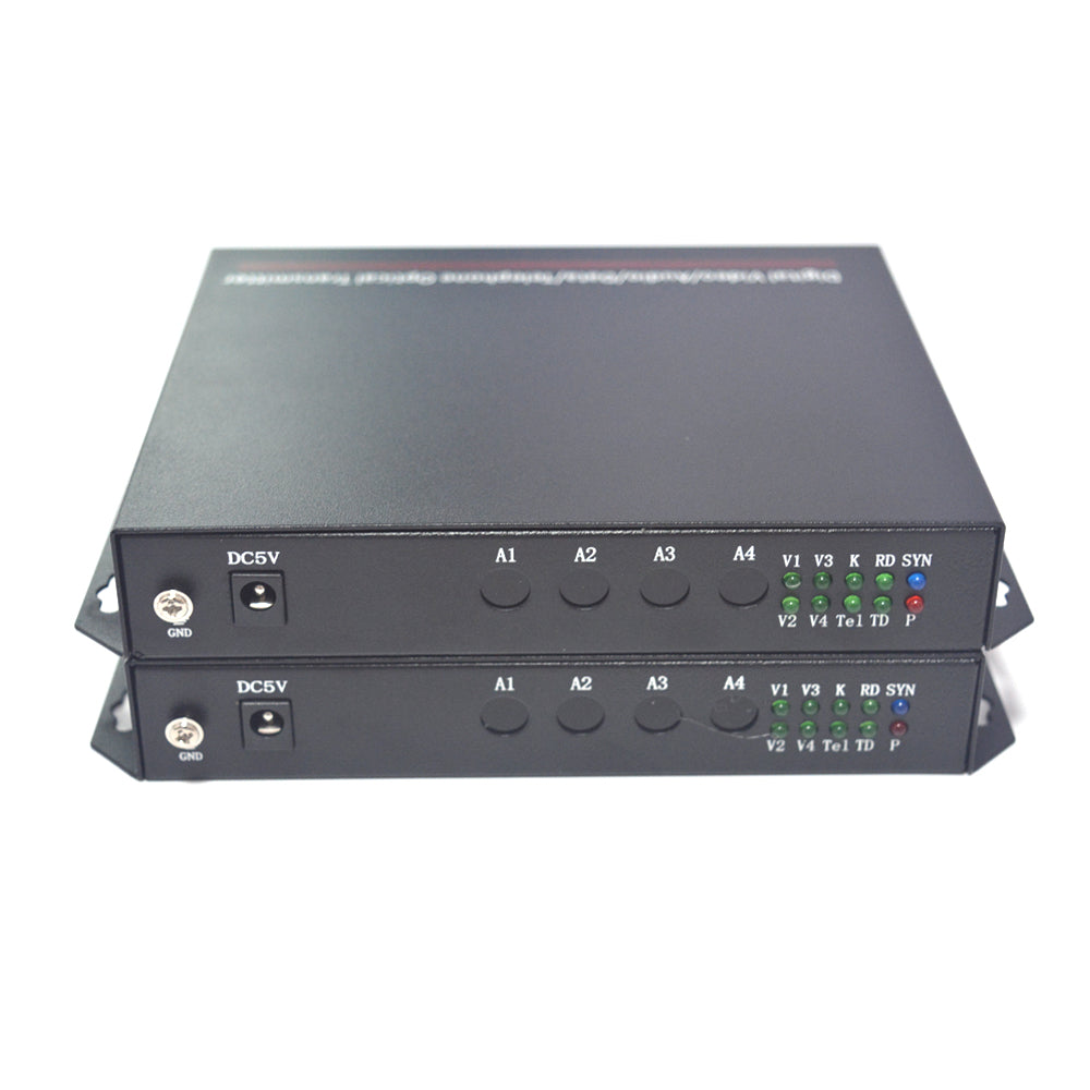 Video 100M Ethernet RS485 RS232 data over Fiber optic Media Converters A set- FC Singlemode 20Km Multimode 500m for Surveillance system