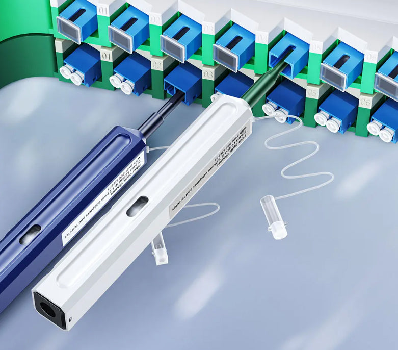 5PCS/lot FTTH Optical Fiber Cleaning Pen Tool 2.5mm LC MU 1.25mm SC FC ST LC Connector Optical Smart Cleaner