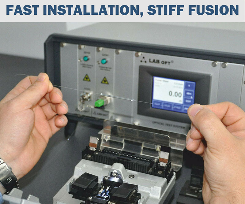 1000pcs Fiber Optic Fusion Splice Protection Sleeves, Fibre splicing Heat shrink tube Clear