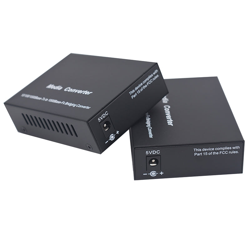 1.25G Bi-Di Gigabit многомодовый оптоволоконный медиаконвертер (пара A), слот SFP, с 2 оптоволоконными модулями Bidi SFP LC, MMF, 850 нм, до 550 метров – 2 шт.