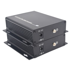 4K HDMI RS232 over Fiber Optic Converters,with Two 10G SFP transceiver,LC Singlemode Single Fiber up to 10Km, Multimode 500m- A Pair.