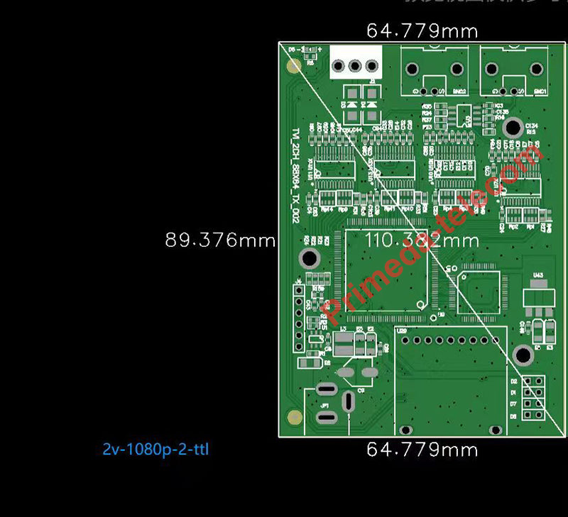 2 channel 1080P HD Video with 2 TTL UART SBUS Over Fiber Optic Converter Optical transceiver Sky and ground end , FC Singlemode Fiber Up 20Km High Speed, No delay