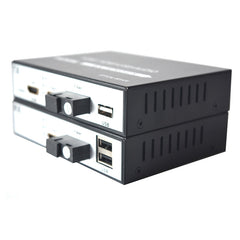 HDMI Extenders over fiber optic a set,with KVM 1080P HDMI over fiber optic converters -SC Singlemode single fiber up 20Km Multimode 500m ,Transmitter and Receiver included